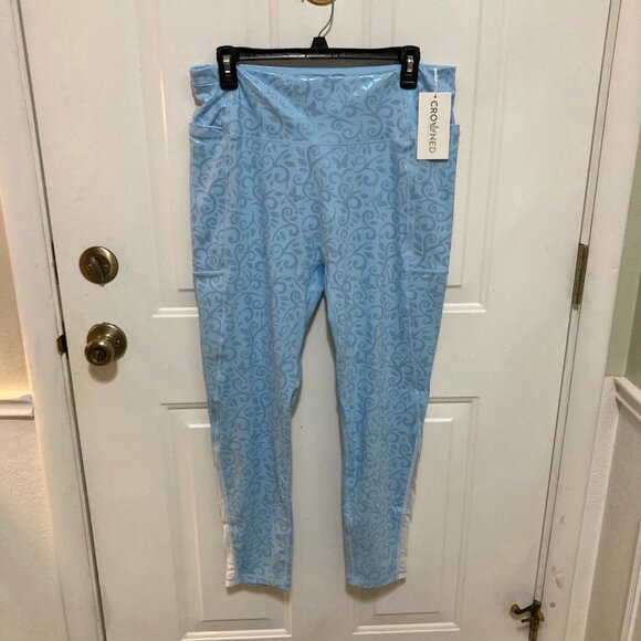 Crowned Athletics Pants - Crowned Athletics After Midnight Princess Leggings XXXL NWT